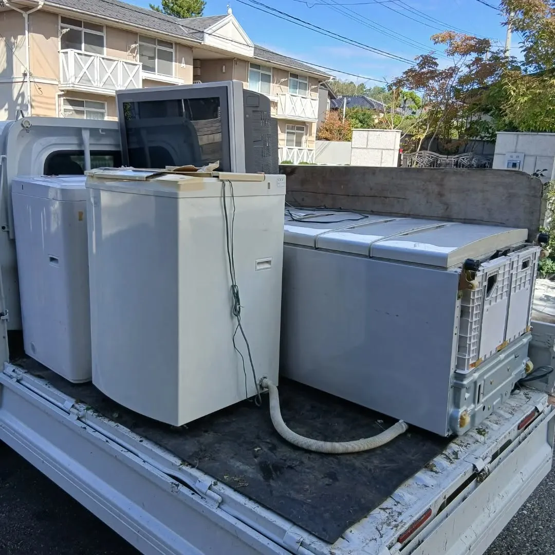 本日は新潟市中央区で、家電の回収を行いました!🙌 お客様のご...