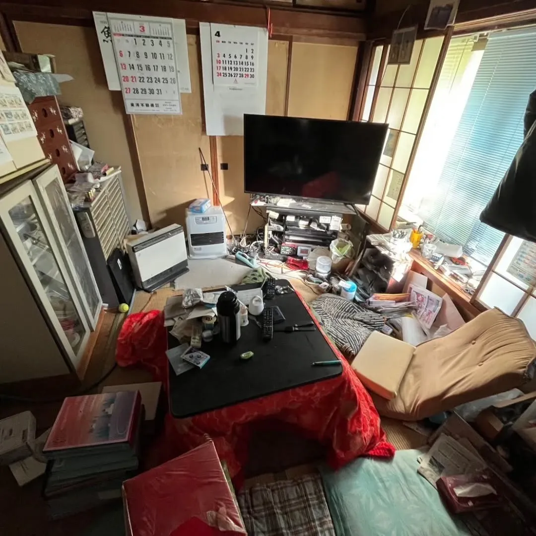 中央区で一軒家丸々の不用品回収を行いました🏠✨