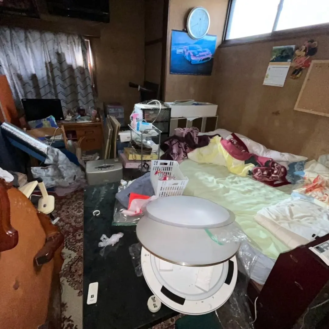 中央区で一軒家丸々の不用品回収を行いました🏠✨