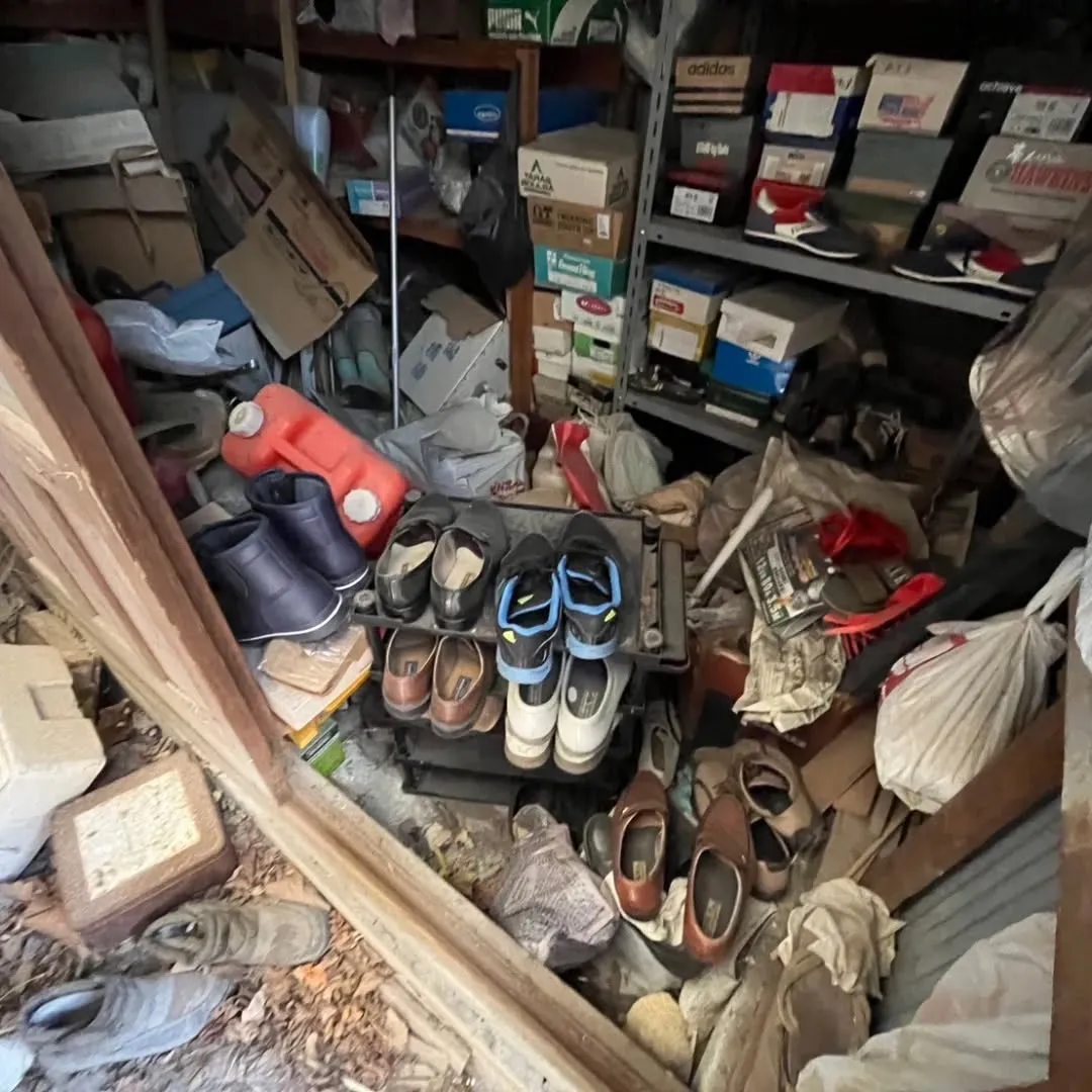 中央区で一軒家丸々の不用品回収を行いました🏠✨