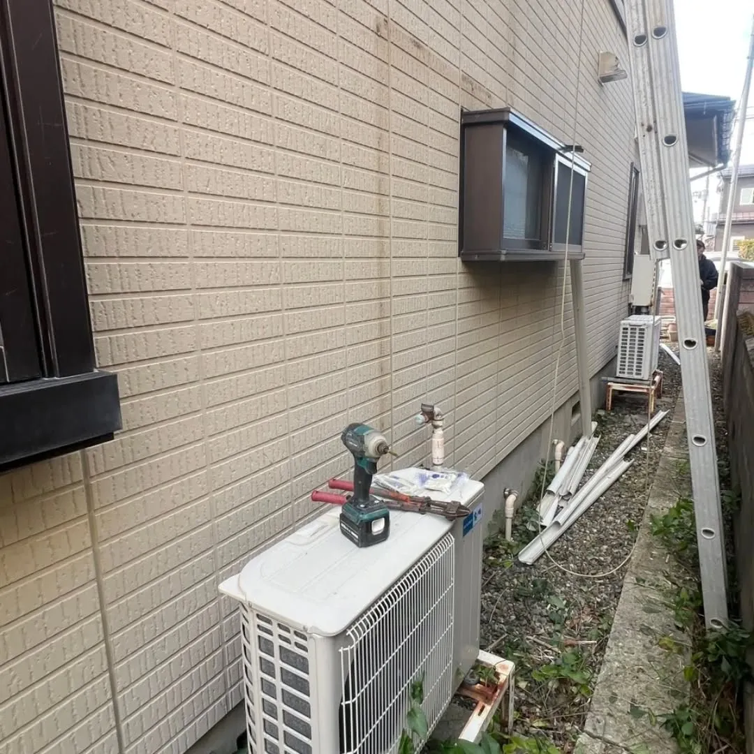 【不用品回収事例】庭木の伐採とエアコン撤去まとめて対応💪