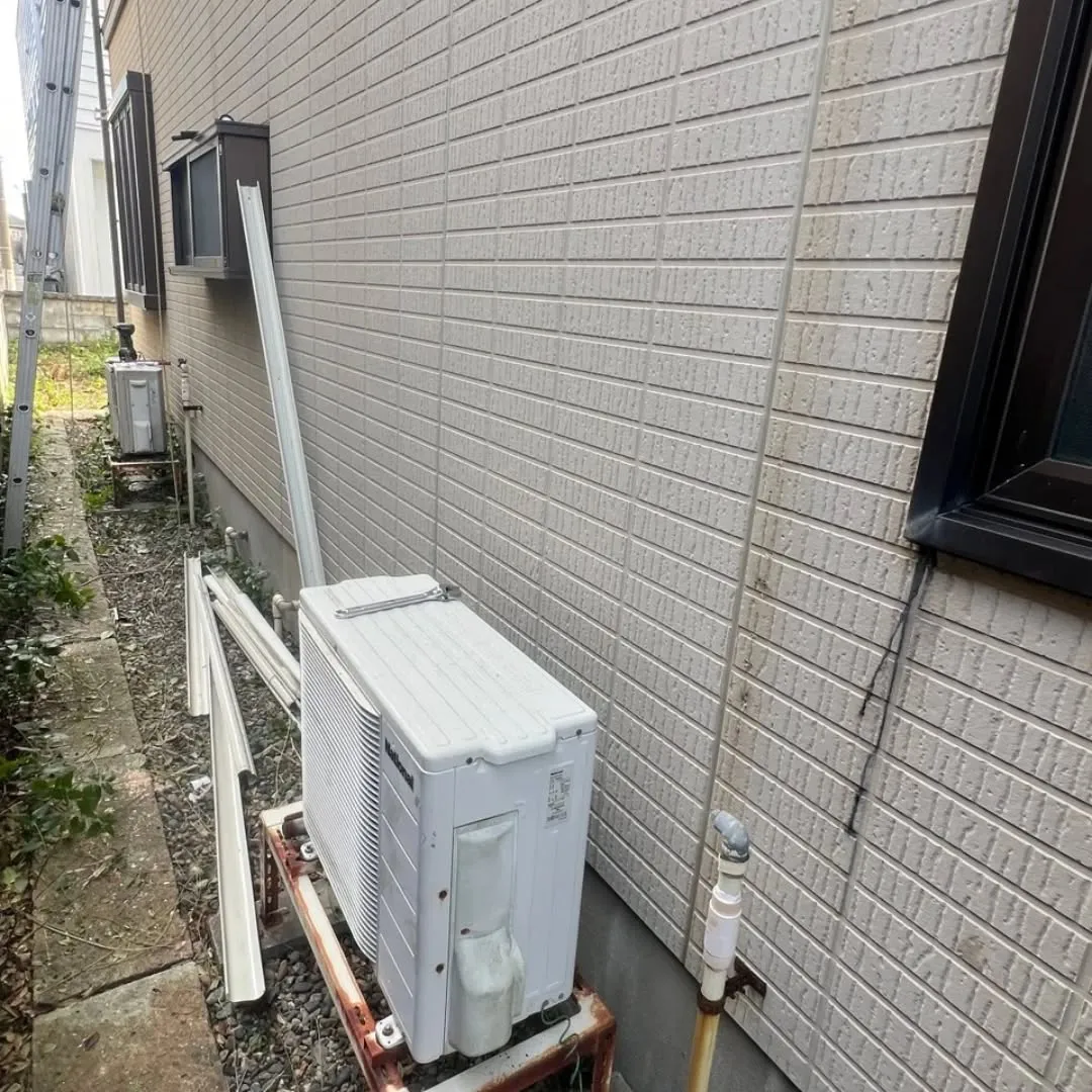 【不用品回収事例】庭木の伐採とエアコン撤去まとめて対応💪