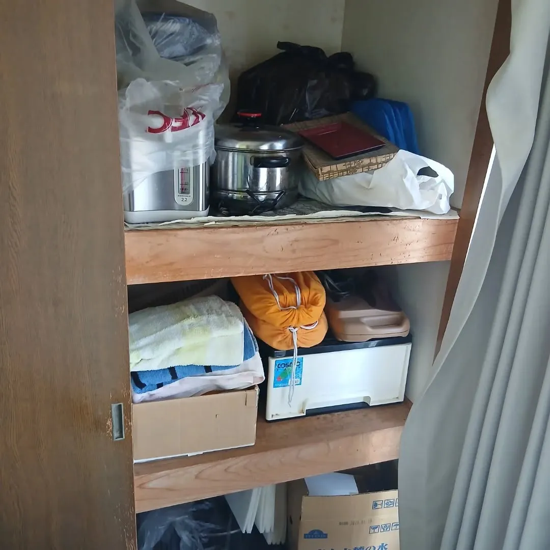 長岡市栃尾で空き家整理┃一軒家の残地物撤去作業事例