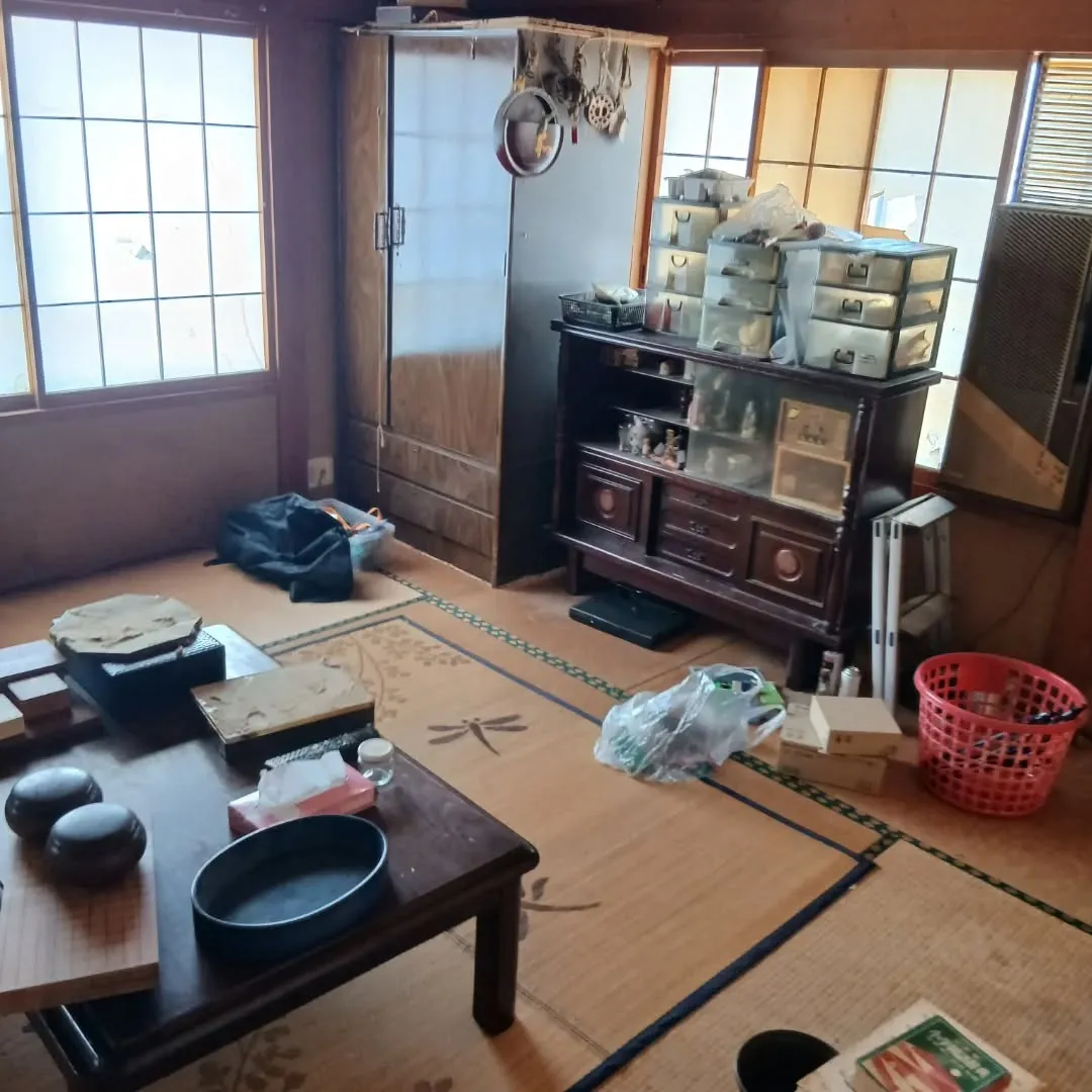 長岡市栃尾で空き家整理┃一軒家の残地物撤去作業事例