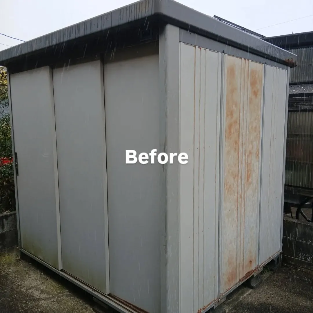 新潟市江南区でプレハブ物置の解体・撤去を行いました！🔨✨