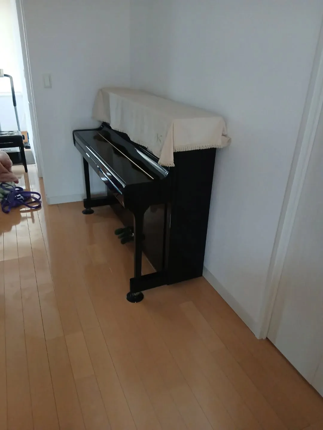 新潟市西区｜2階からクレーンでピアノ搬出！買取で費用大幅減　