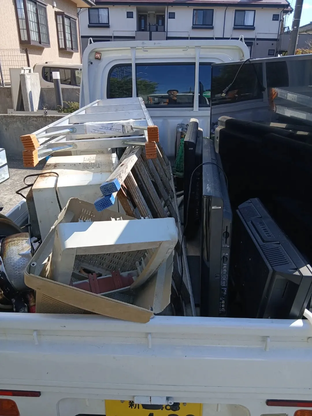 【店舗回収】おもだかや新津店跡地でエアコン・家電・調理器具回...